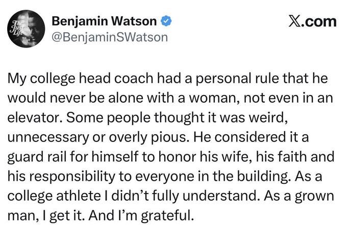 Men do you also try to not be alone with a woman even in an elevator like this guy?