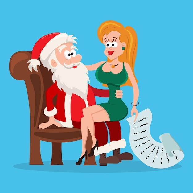 Is Santa a sugar daddy?