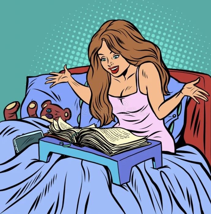 Thought on women who read 14 books every week?