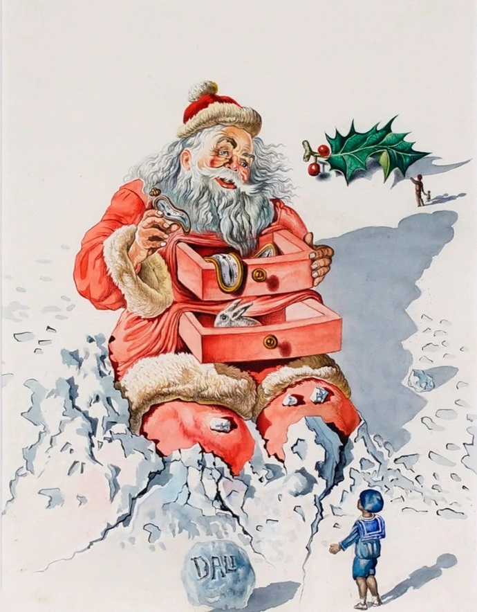 Salvador Dali “Santa with Drawers” (1948)