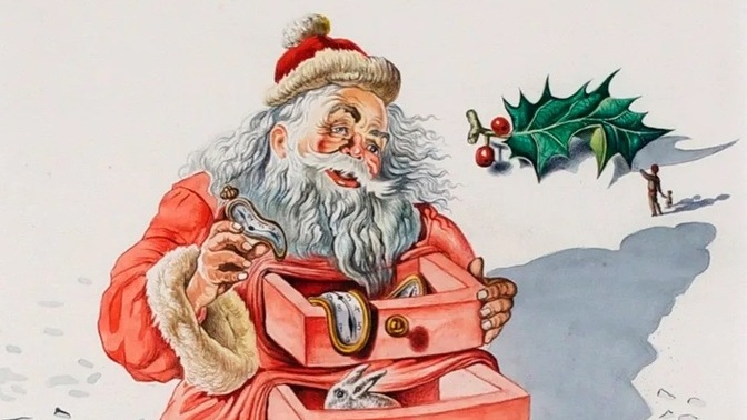 What would you consider to be an important secular work of art in the Christmas milieu?