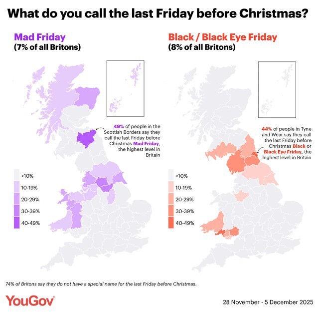 What do you call the last Friday before Christmas?