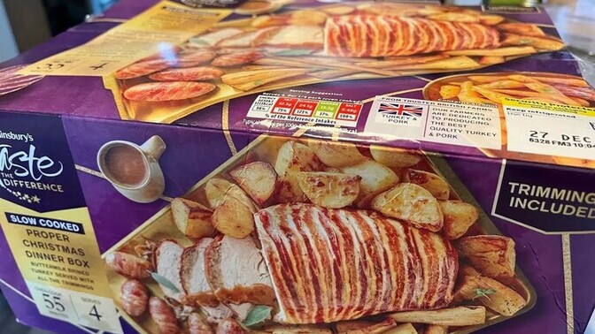 Would you eat Christmas Dinner out of a box?