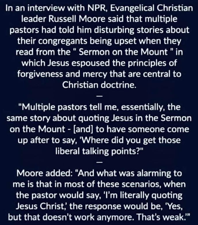 How did the Sermon on the Mount become political?