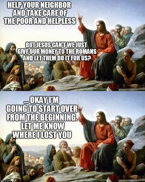 How did the "Sermon on the Mount" become political?