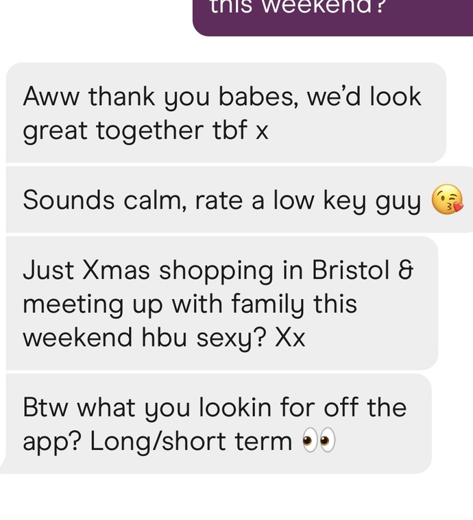Any warning signs from this girl ⚠️?