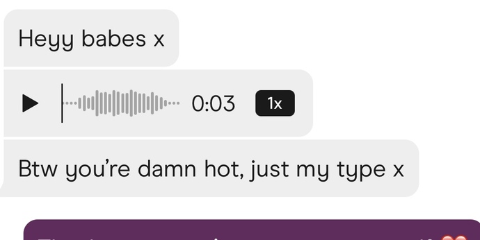 Any warning signs from this girl ⚠️?