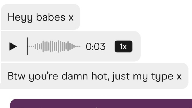 Any warning signs from this girl ⚠️?