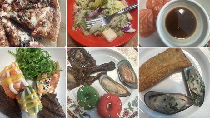 This is all the food I had in December. Which is your favourite?