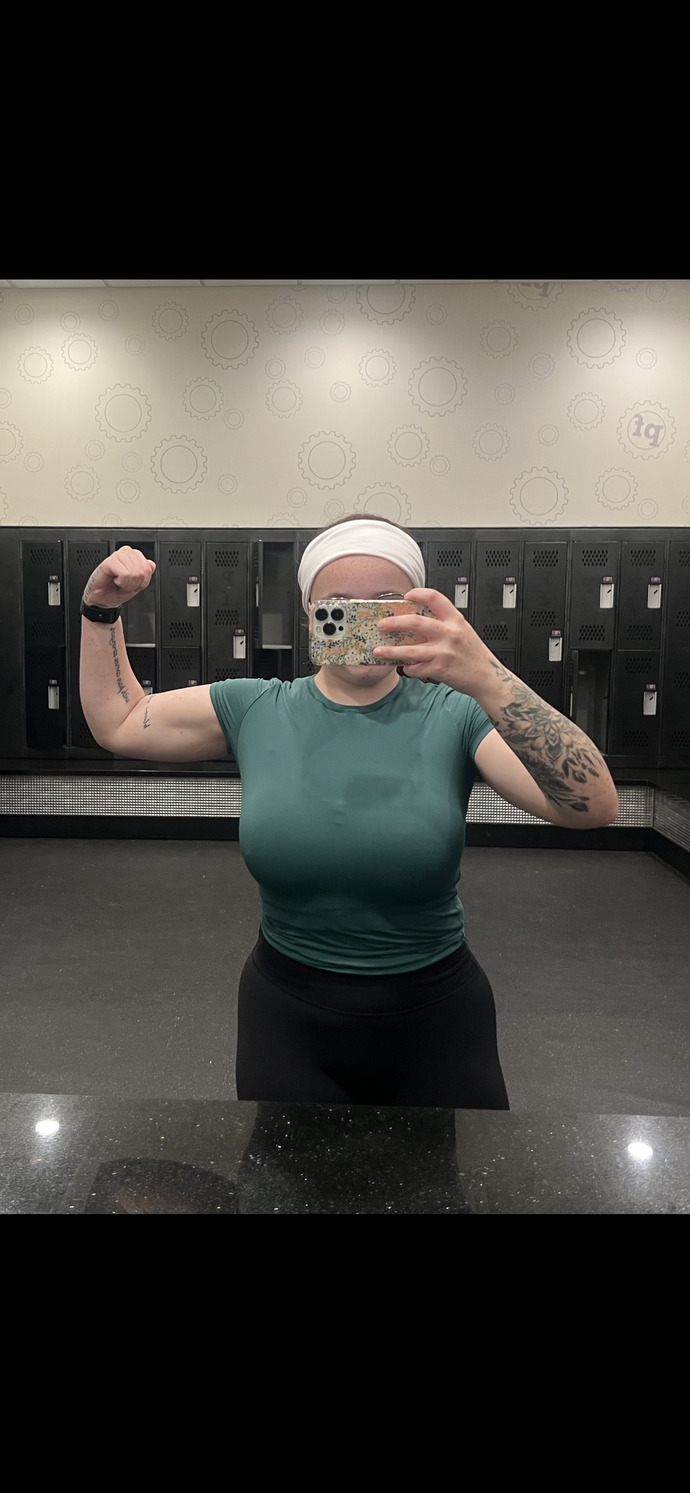 Does my arm look small?