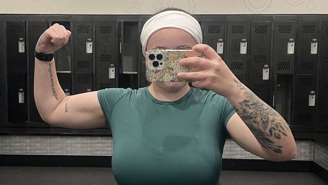 Does my arm look small?