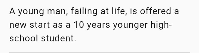A plot summary