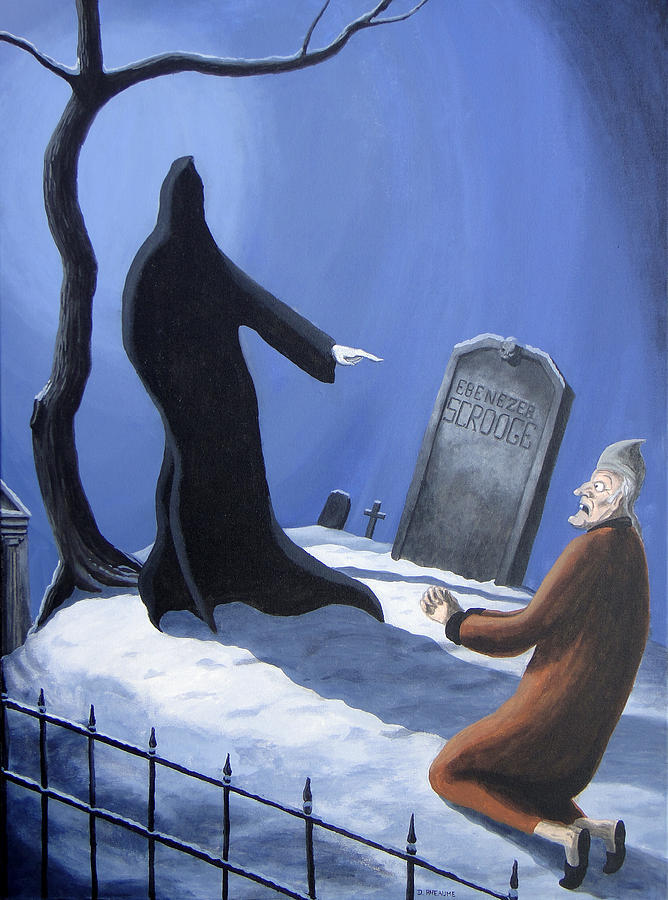 If you had to be visited by one of the three Christmas carol ghosts who would you rather it be?
