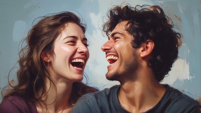 Would you rather have a funny or calm partner?