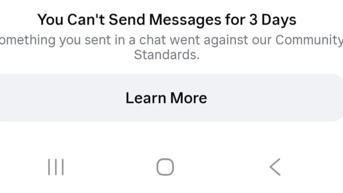 Why did I punished by IG for a violation I never commited?
