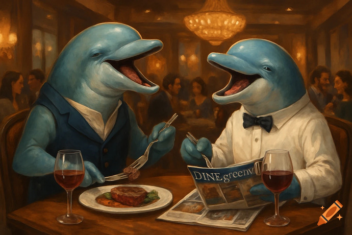 What is the first thing youd ask the dolphins?