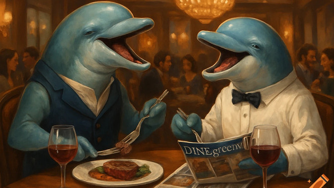 What is the first thing you'd ask the dolphins?