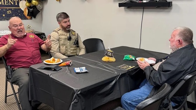 What do you think this cop is talking about?