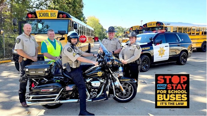 Should you have to stop for school buses?
