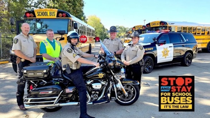 Should you have to stop for school buses?