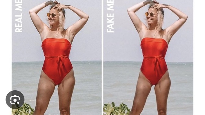 Quick question! Do men know majority of women photoshopped their pictures on Instagram like altering their waists, etc?