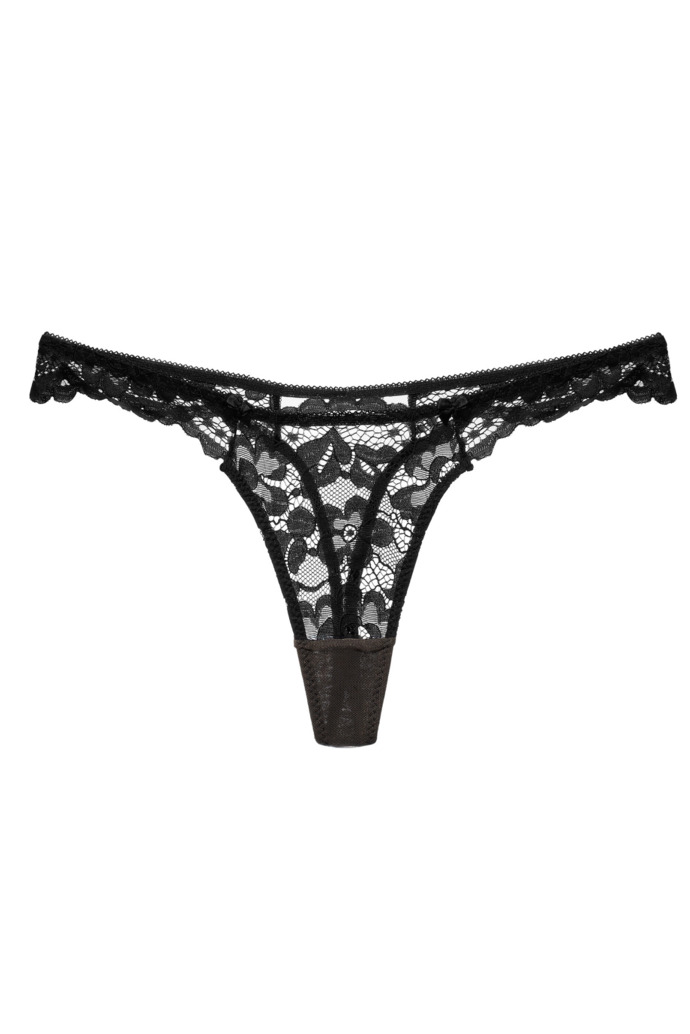 What looks more sexier to you on a woman - a thong or a lacy panty?