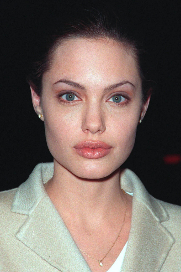 Was Angelina Jolie one of the most beautiful women in the world when she was young?