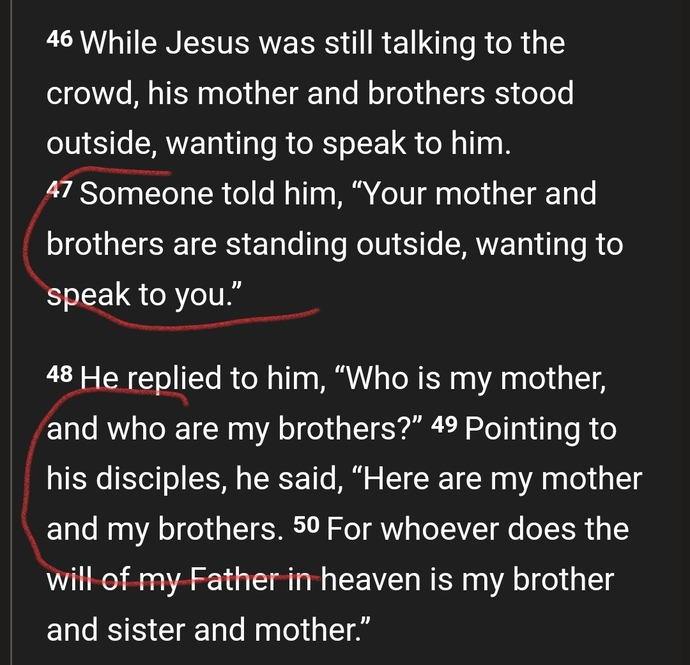 Matthew 12:46