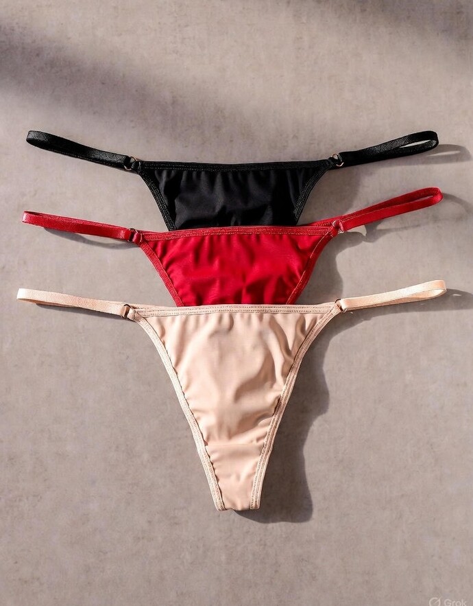 What are your three most preferred colors for underwear?