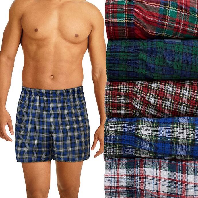 What are your three most preferred colors for underwear?