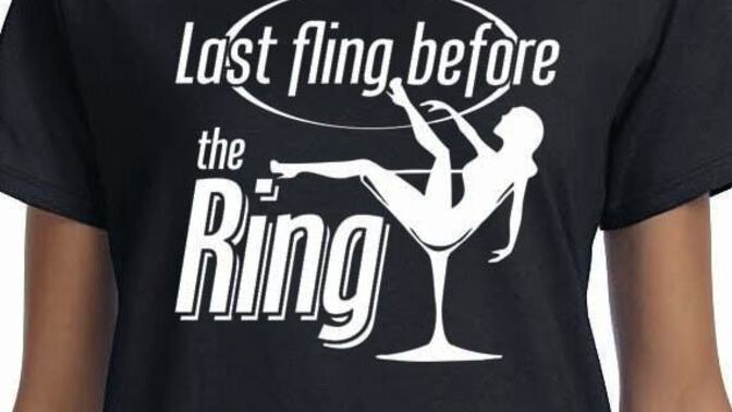 How common is it for a man or woman who's engaged to have a "final fling" before the wedding?