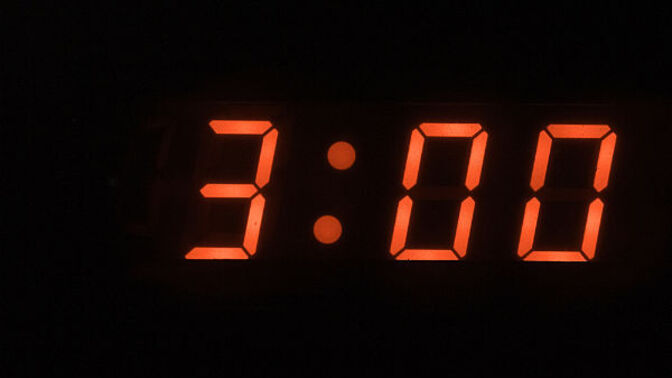 What do you do if you wake up at 3am and can't get back to sleep?