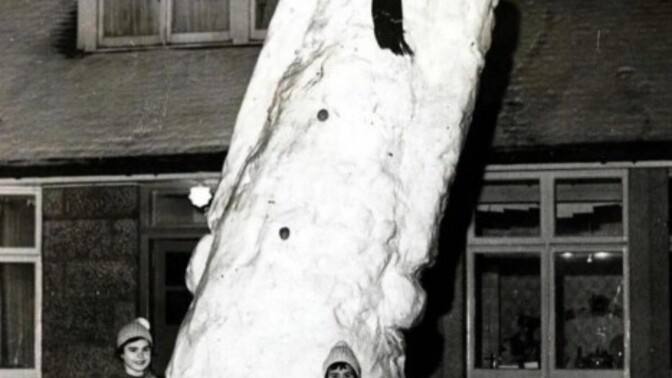 What's the biggest snowman you've built?