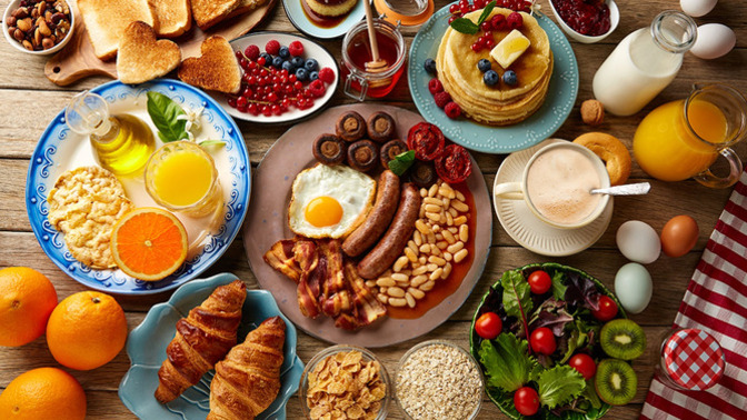You’re the last one awake, so you get to choose breakfast…without having to cook. What are you picking?