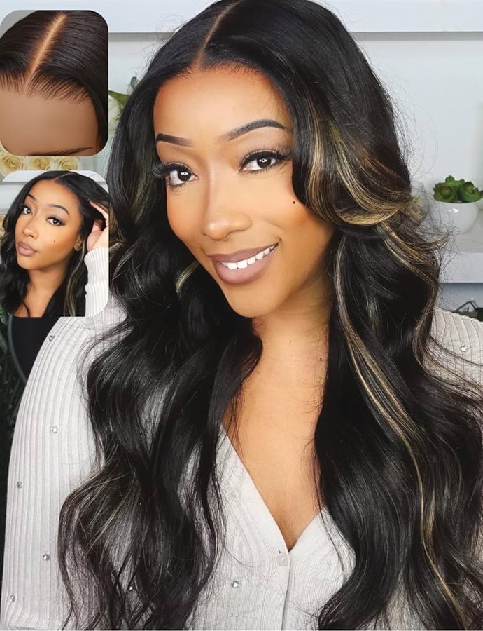 I have light brown skin, how should I dye my hair? a) black with blonde highlights b) brown hair c) red hair d) blonde hair?