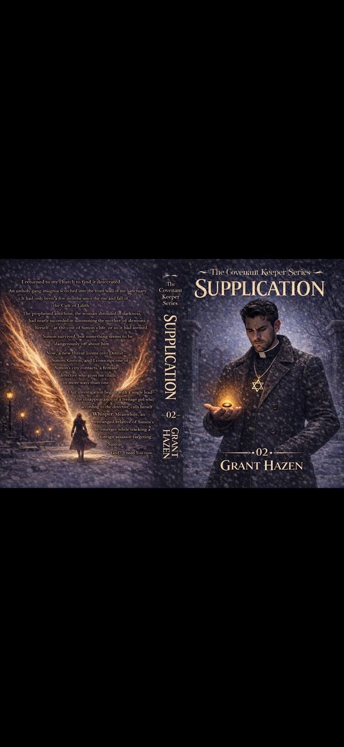 This is going to be the cover of the next book in my Christian themed urban fantasy series! Does this look like something you would read?