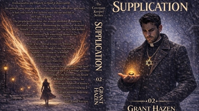 This is going to be the cover of the next book in my Christian themed urban fantasy series! Does this look like something you would read?