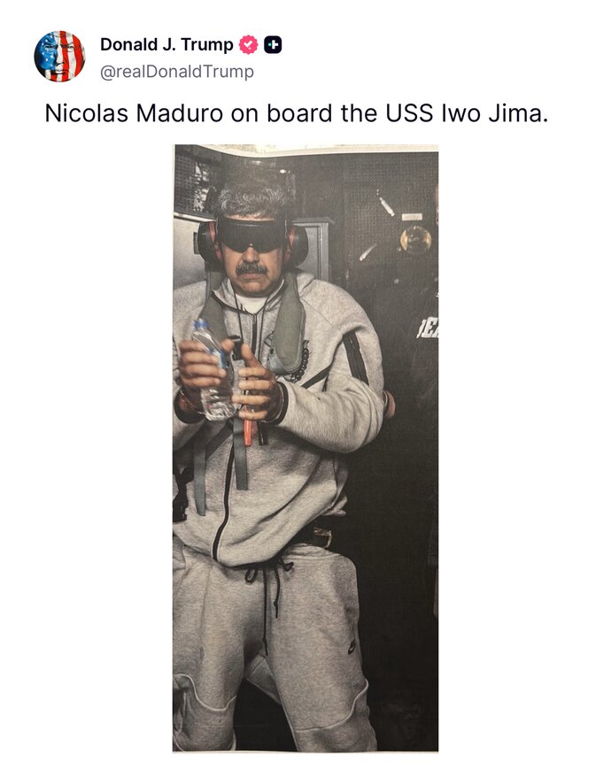 Sidestepping the illegality... why give Maduro a trial in the US and not any of the illegals?