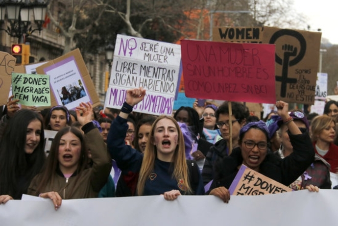 If women control the world as some feminists claim, why are they the ones demanding their rights from men and not the other way around?
