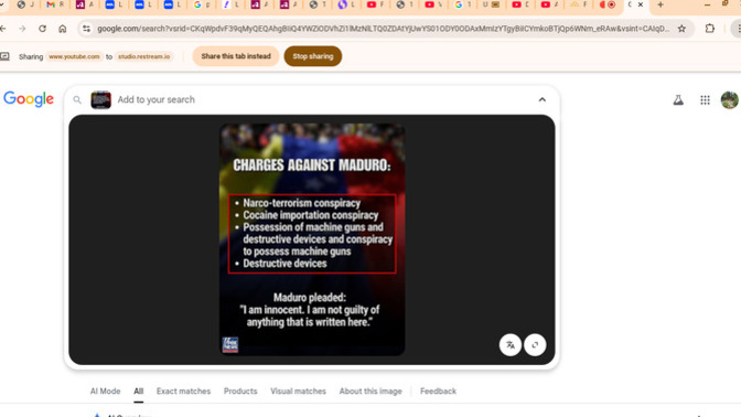 Have you seen charges against Maduro?
