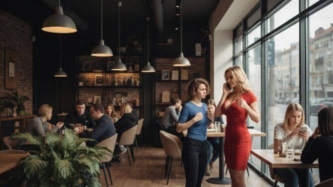 Do women with small breasts envy women with large breasts?