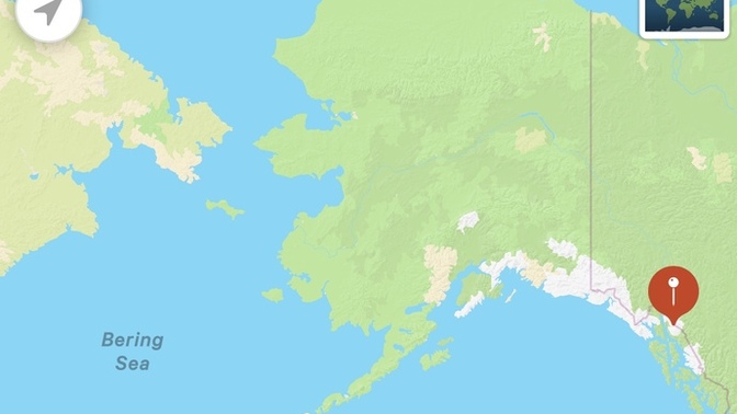 On what basis does the United States assert control of Alaska?