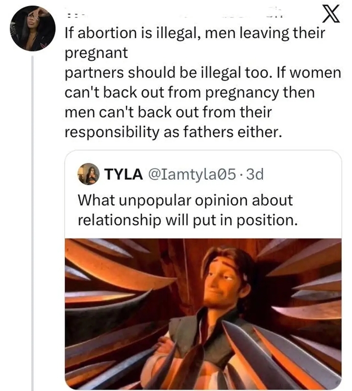How is this an unpopular opinion regarding abortion?