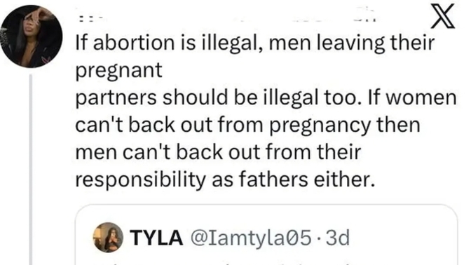 How is this an unpopular opinion regarding abortion?