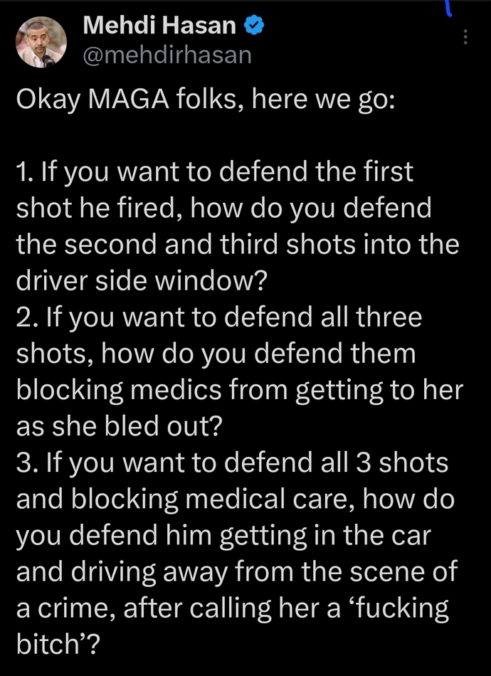 If you can answer ALL three I will be grateful? Over to you MAGA?