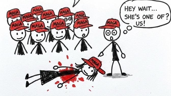 Do you think maga willing to sacrifice themselves for Trump?