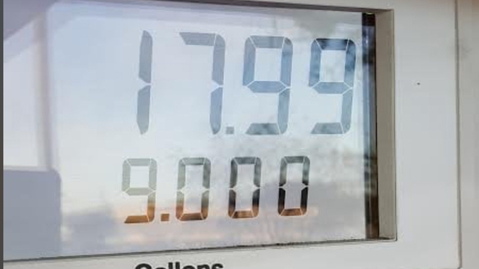At The Gas Station When Fueling Up After The Pump Stops Do You Try To Round The Dollar Amount Up Or Leave The Dollar Amount Where The Pump Stops?