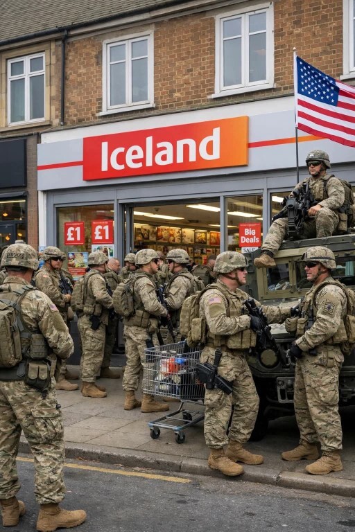American troops have invaded Iceland. What will they seize first?