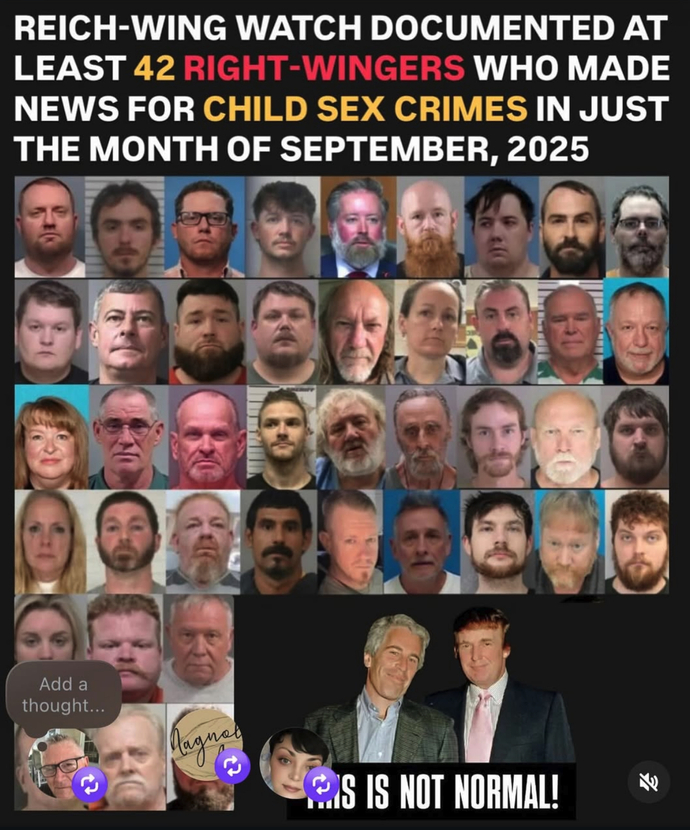 ICE operation in Minnesota continues arresting 10 child rapists & killers despite liberals protesting this. Thoughts?