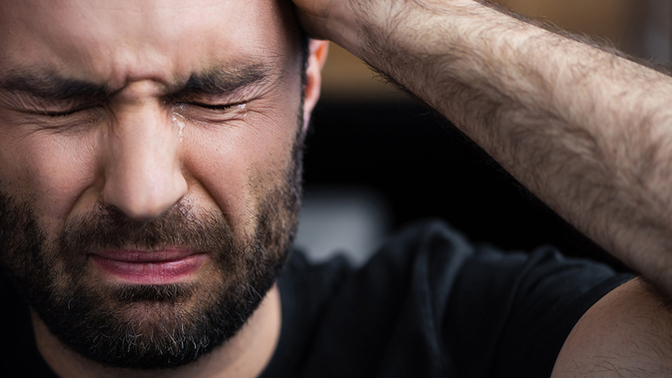Is a man crying a turn-off?